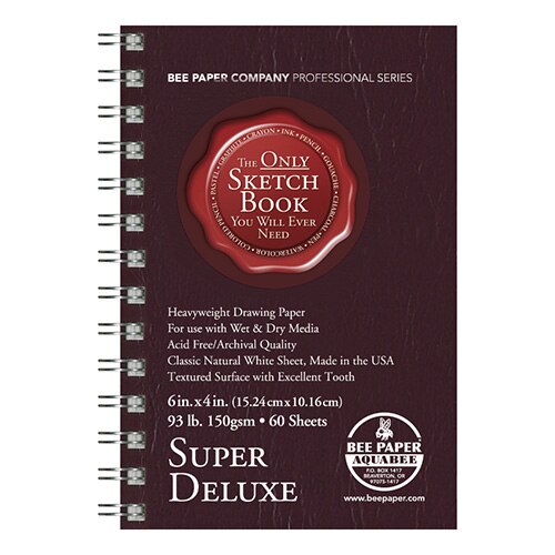 Bee Paper, 93#, Super Deluxe, 808, Sketch, 60 Sheet